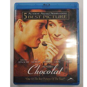 Chocolat Blu-ray DVD 2000 Juliette Binoche Johnny Depp